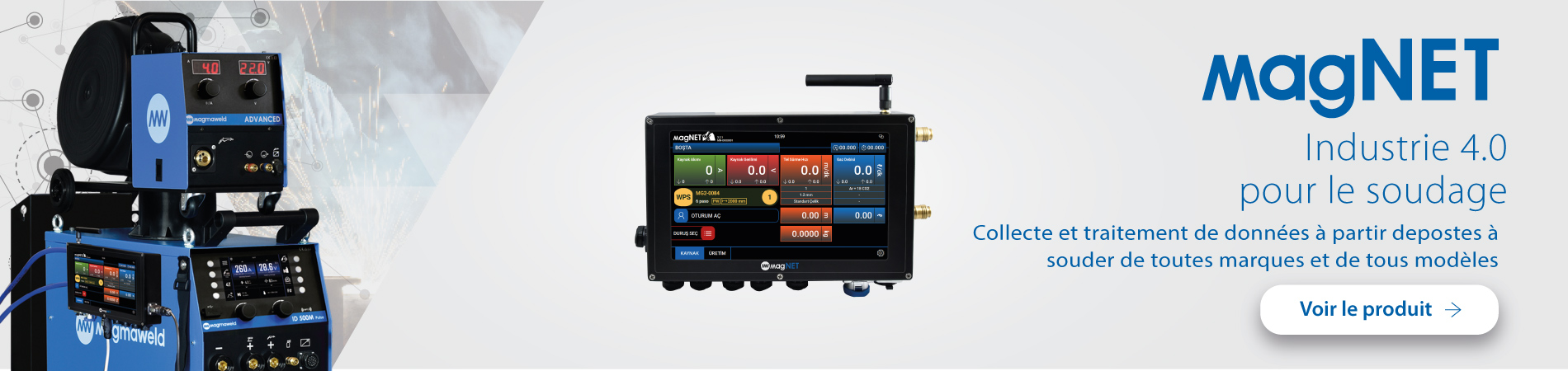 Industrie 4.0 pour le Soudage: magNET